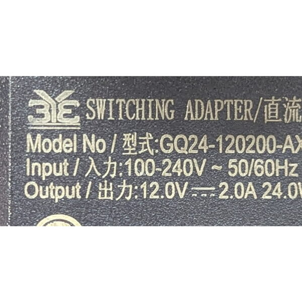 Адаптер питания GQ24-120200-AX, GQ24120200AX, RoHS, 12v, 2a