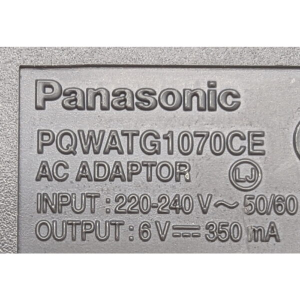 Адаптер питания PQWATG1070CE, Plantronics, 6v, 0.35a, 3.5x1.2mm