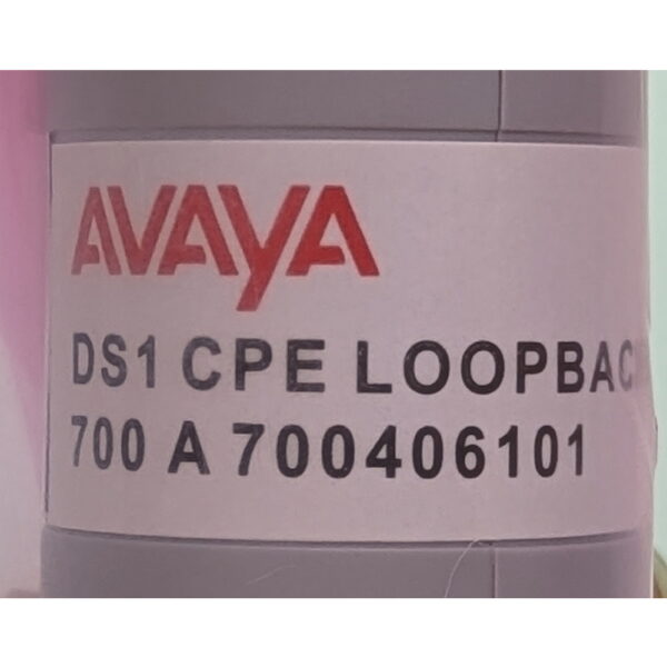 Переходник 700406101, Avaya DS1 LOOPBACK JACK 700A RHS