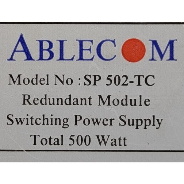Корзина для блоков питания SP 502-TC, Ablecom, Supermicro, 500 Вт