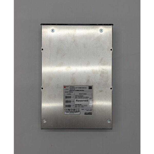 RAM-диск acard ANS-9010 с аккумулятором AEC-9900A и модулями памяти 8 x KVR800D2N6/4G