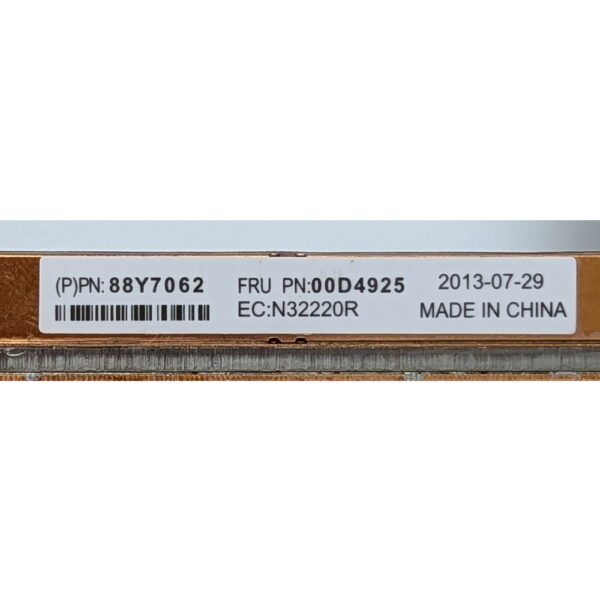 Радиатор 00D4925, 88Y7062, IBM Flex System X222