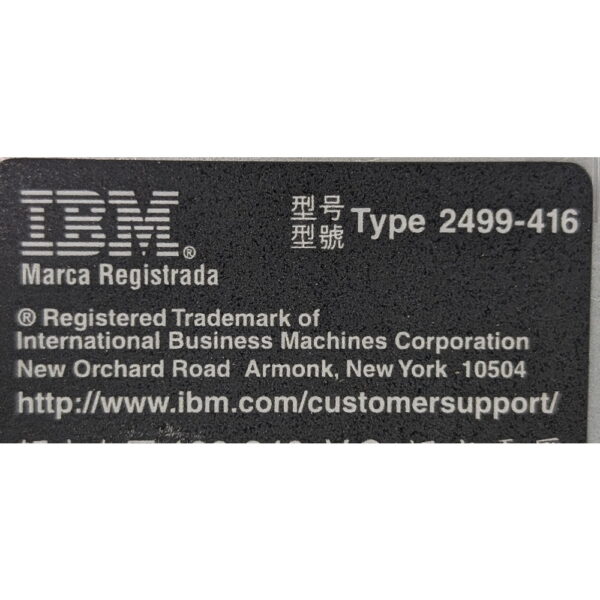 Шасси 2499-416, 249916, IB-DCX8514-0002, Brocade DCX-8510