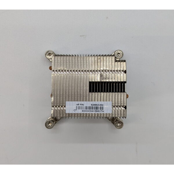 Радиатор 628553-002, HP Elite 8200 SFF, Elite 8300 SFF, Pro 6305 SFF, Pro 6200 SFF, Pro 6300 SFF, WorkStation Z220 SFF, Socket LGA1155, H2