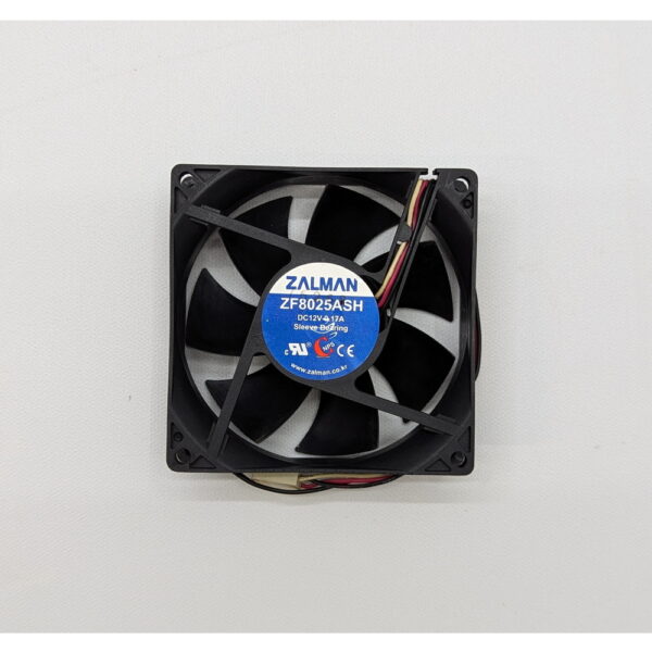 Вентилятор ZF8025ASH, Zalman, 80x25мм, 12V, 0.17A
