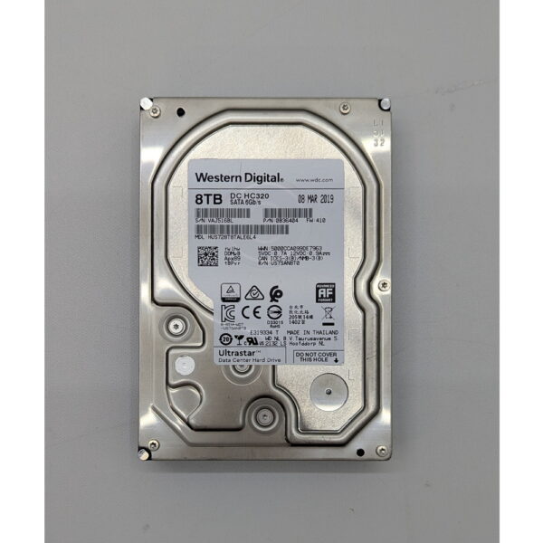 Жесткий диск HUS728T8TALE6L4, 0b36404, WD, 8 Тб, SATA, 3.5
