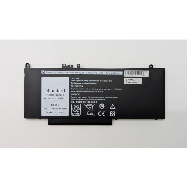 Аккумулятор iB-A934, Dell Latitude 15, емкость (mAh) 6700, напряжение (V) 7,4, СОСТОЯНИЕ НЕ ИЗВЕСТНО, ПРОДАЕТСЯ КАК ЗАГЛУШКА!