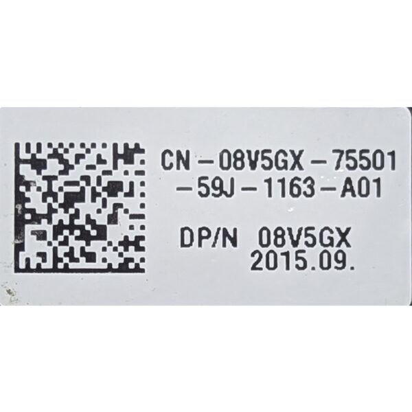 Аккумулятор 08V5GX, Dell Latitude E5450, E5550, 14 5000, 15 5000 Series, 7.4V, 5200mAh, 38Wh, СОСТОЯНИЕ НЕ ИЗВЕСТНО, ПРОДАЕТСЯ КАК ЗАГЛУШКА!