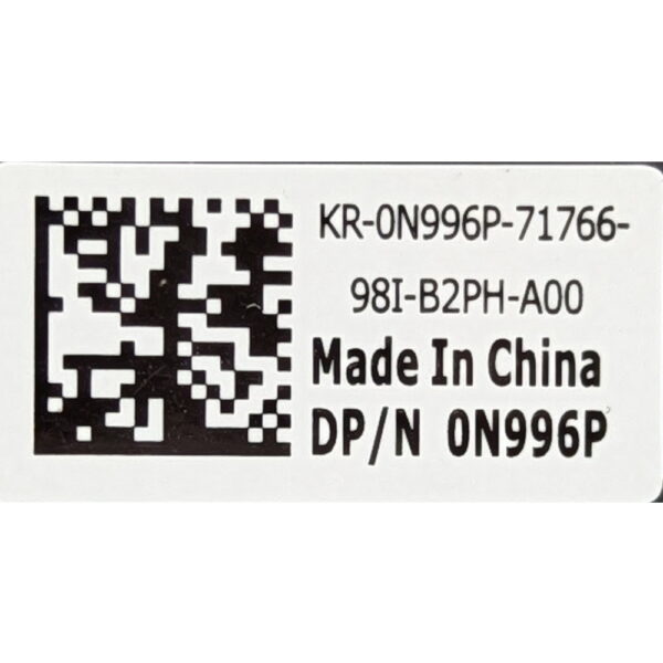 Аккумулятор 0N996P, Dell Studio 1450, 1450n, 1457, 1457n, 1458, 1458n, 5200 mAh, 11.1 V, СОСТОЯНИЕ НЕ ИЗВЕСТНО, ПРОДАЕТСЯ КАК ЗАГЛУШКА!
