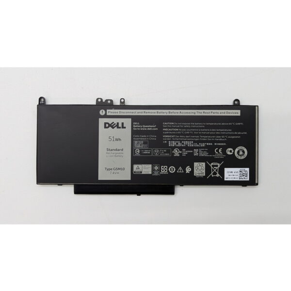 Аккумулятор 0WYJC2, Dell Latitude E5250 E5450 E5550, 6400 mAh, 7.6V, СОСТОЯНИЕ НЕ ИЗВЕСТНО, ПРОДАЕТСЯ КАК ЗАГЛУШКА!