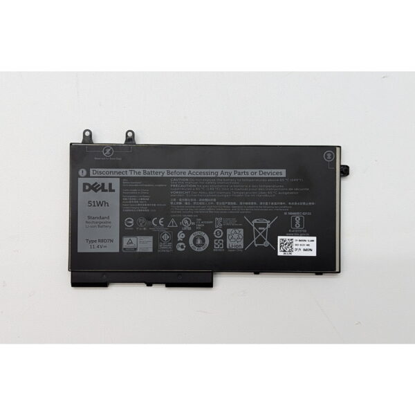 Аккумулятор 0W8GMW, Dell Latitude 5400, 5410, 5500, 5510, Precision 3540, 3550, Inspiron 7590, 7591, 7791 2-in-1, 11.4V 51Wh, СОСТОЯНИЕ НЕ ИЗВЕСТНО, ПРОДАЕТСЯ КАК ЗАГЛУШКА!