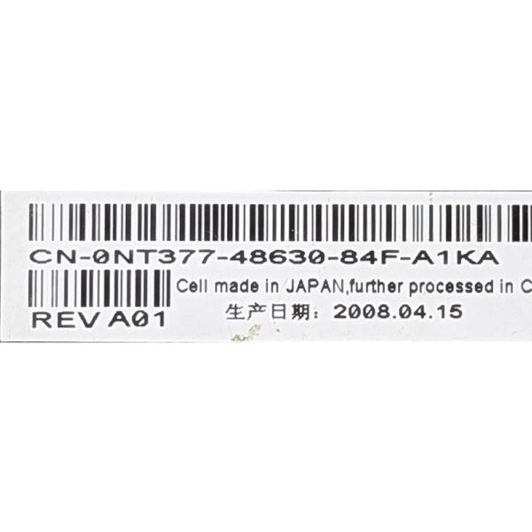Аккумулятор 0NT377, Dell Latitude D620, D630, D631, Precision M2300, 56Wh, 11.1V, СОСТОЯНИЕ НЕ ИЗВЕСТНО, ПРОДАЕТСЯ КАК ЗАГЛУШКА!