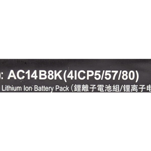 Аккумулятор AC14B8K, Acer Aspire V3-371, A515-51, E5-771, Nitro 5, 48Wh, 15.2V, СОСТОЯНИЕ НЕ ИЗВЕСТНО, ПРОДАЕТСЯ КАК ЗАГЛУШКА!