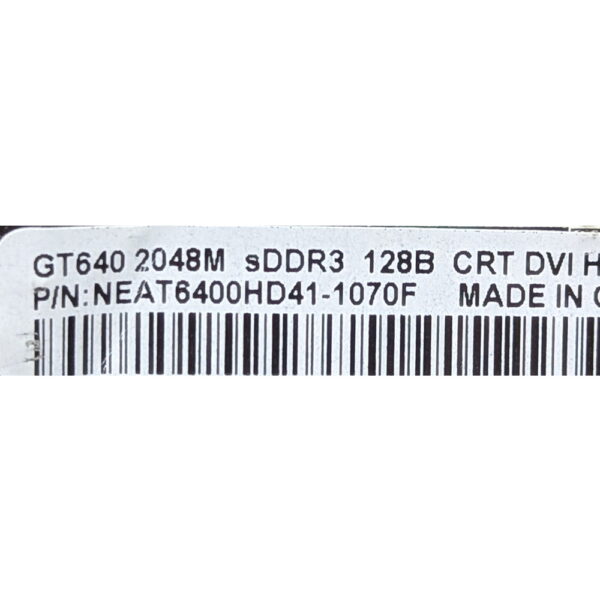 Видеокарта NEAT6400HD41-1070F, Palit GT640, 2048Mb