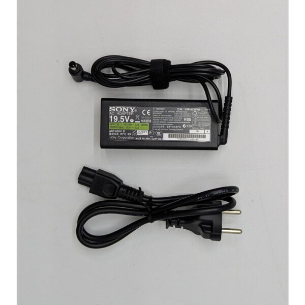 Адаптер питания VGP-AC19V49, ADP-65UH B, Sony, 19.5V, 7.7A, 6.5-4.4мм с иглой в центре