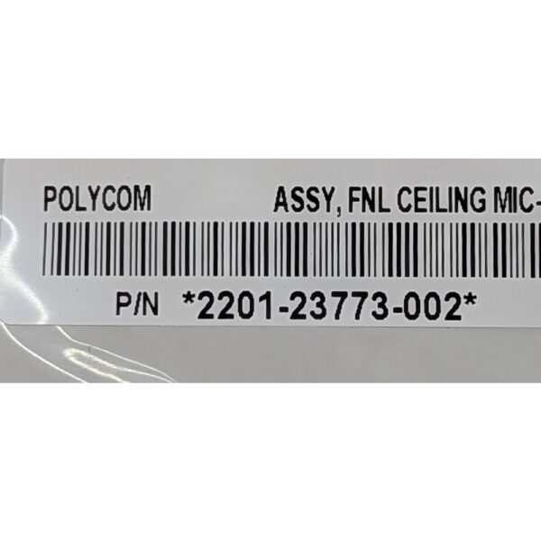 Потолочный микрофон 2201-23773-002, Polycom, HDX, CMA
