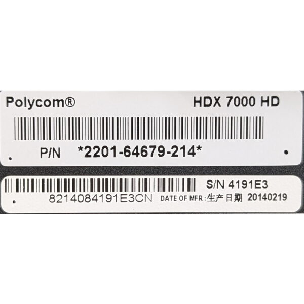 Терминал видеоконференцсвязи 2201-64679-214, Polycom HDX 7000