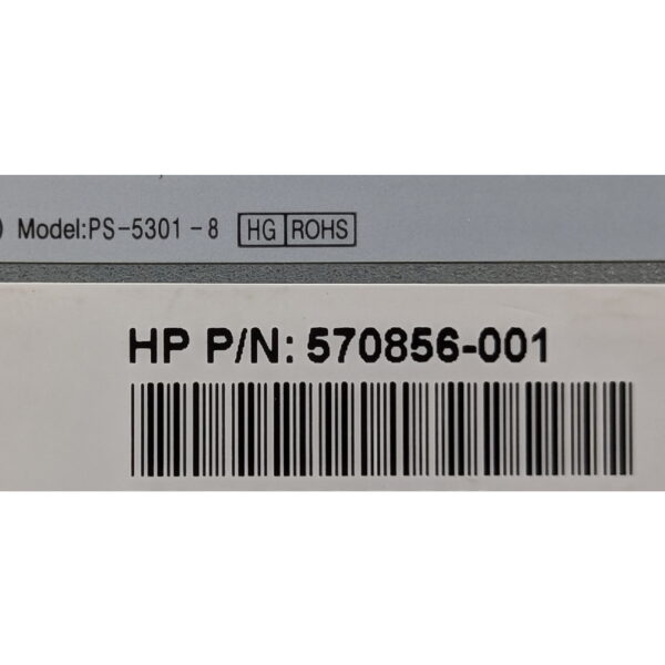 Блок питания 570856-001, PS-5301-8, HP Pavilion P6000, 300 Вт