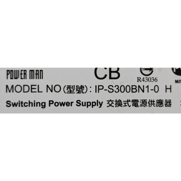 Блок питания IP-S300BN1-0, Powerman, 300 Вт, SFX
