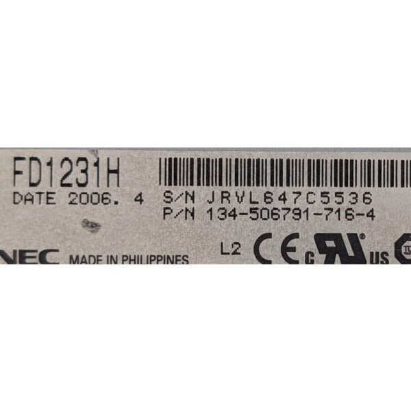 Привод флоппи FD1231H, 134-506791-716-4, Nec, IDE