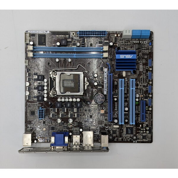 Материнская плата P8H67-M LX, Asus, MicroATX, LGA1155