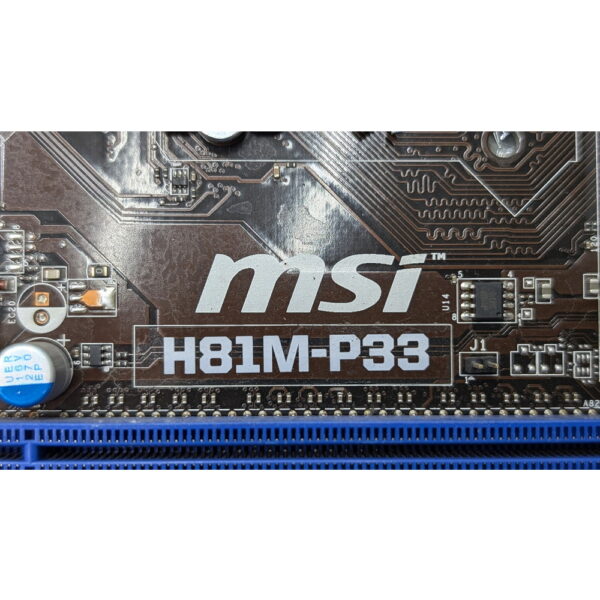 Материнская плата H81M-P33, Asus, MicroATX, LGA1150