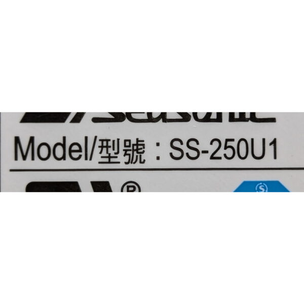 Блок питания SS-250U1, Seasonic, 250 Вт, 1U