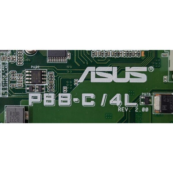 Материнская плата P8B-C/4L, Asus, Socket LGA1155, DDR3, ECC, ATX, сломаны крепления памяти