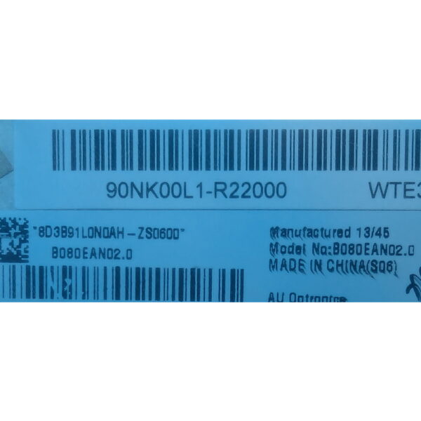 Дисплей в сборе 90NK00L1-R22000, 8080EAN02, Asus MeMO Pad 8 ME180A, Белый