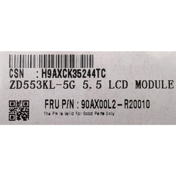 Дисплей 90AX00L2-R20010, ZD553KL-5G, Asus ZenFone 4 Selfie, ZD553KL