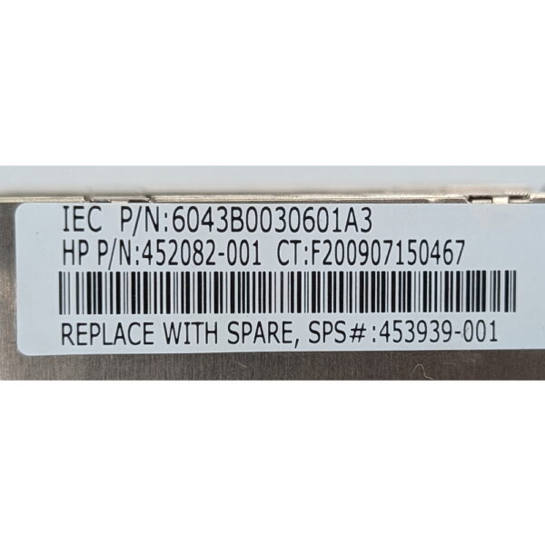 Радиатор 452082-001, 453939-001, 6043B0030601A3, HP ProLiant BL680c G5