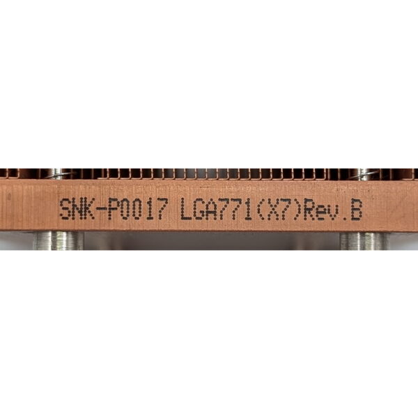 Радиатор SNK-P0017, Supermicro, LGA771, 1U
