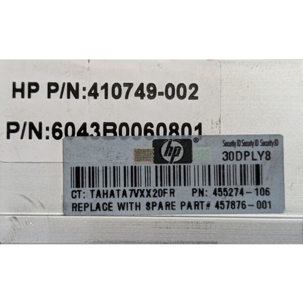 Радиатор 410749-002, 412210-001, 6043B0060801, HP ProLiant DL360 G5