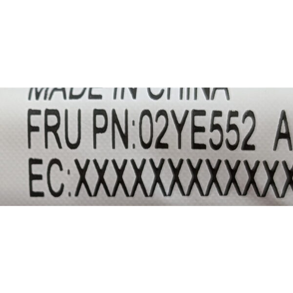 Кабель 02YE552, Lenovo, 850mm, PCIe