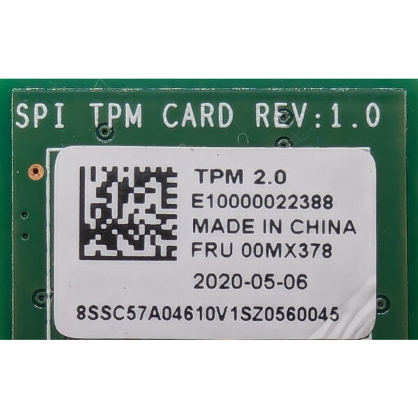 TPM модуль 00MX378, Lenovo ThinkSystem
