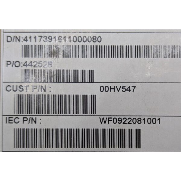 Вентилятор 00HV547, PFR0812UHE, Delta, Lenovo