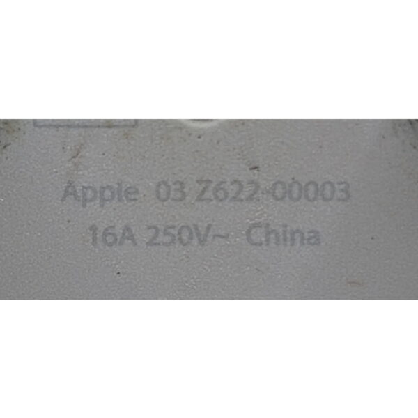 Кабель питания 03 Z622-00003, Apple, 250V, 1.8m