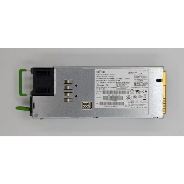 Блок питания S26113-E575-V52, A3C40161429, DPS-450SB A, Fujitsu Primergy RX100S7, RX300S7, TX200S7, TX300S7, 450 Вт