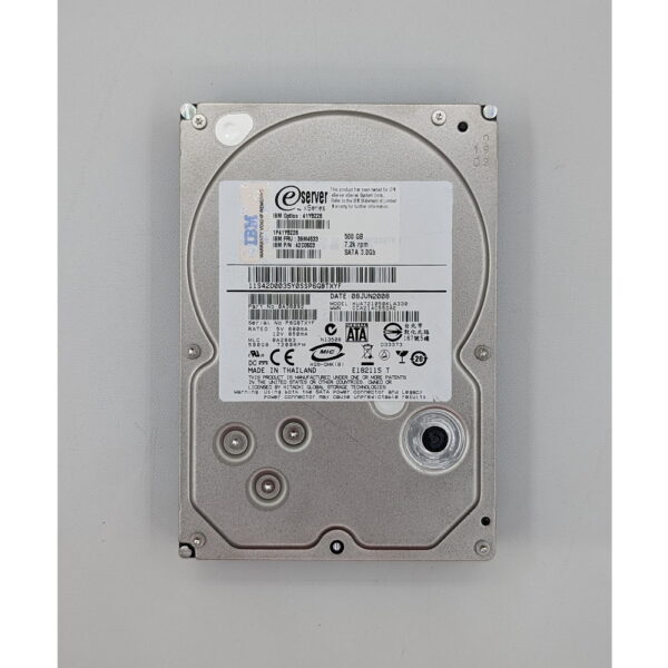 Жесткий диск HUA721050KLA330, 41Y8226, 39M4533, 42C0503, Hitachi, IBM, 500 Гб, SATA, 3.5