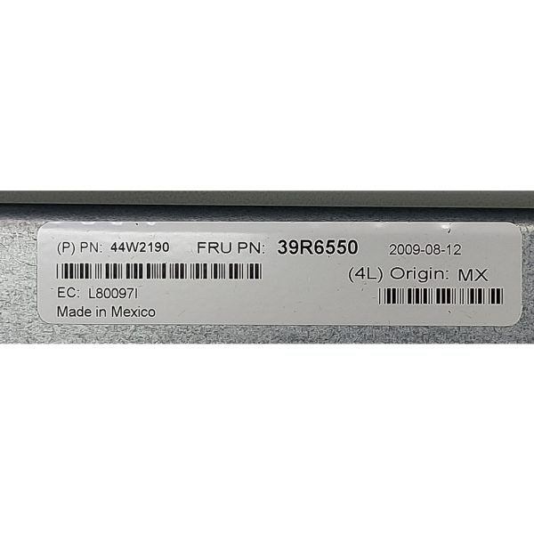 Рельсы 39R6550, 44W2189, 44W2190, 39R6565, IBM System Storage DS3000, 2U