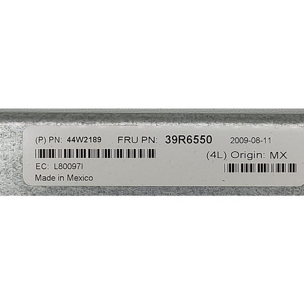 Рельсы 39R6550, 44W2189, 44W2190, 39R6565, IBM System Storage DS3000, 2U
