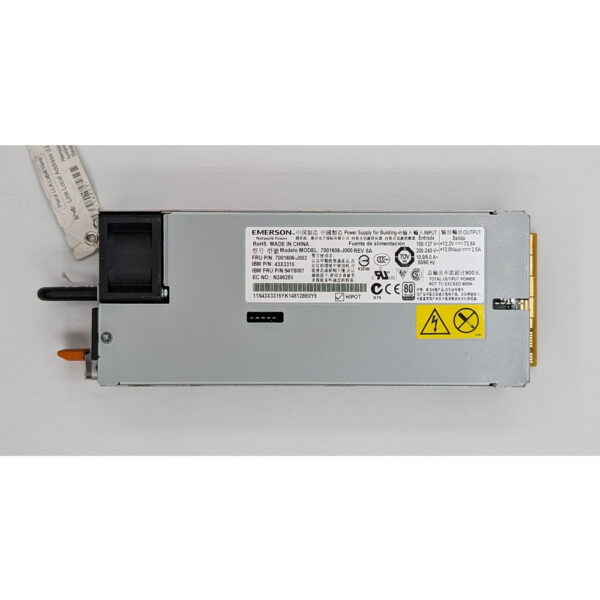 Блок питания 94Y8087, 43X3315, 7001606-J002, 7001606-J000, IBM x3750M4, x3650M4, x3550M4, 900 Вт