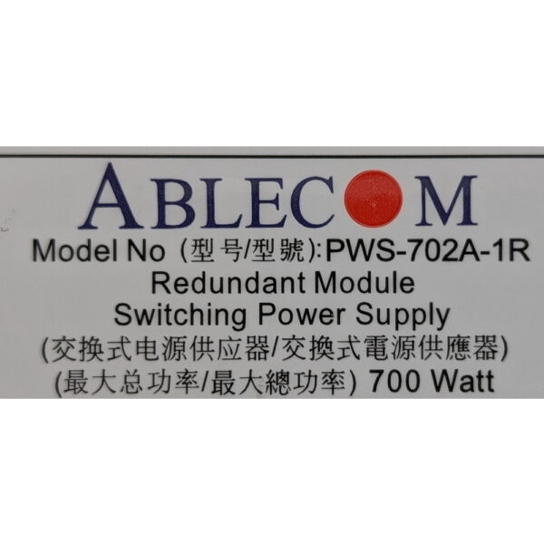 Блок питания PWS-702A-1R, Supermicro SC823MTQ-R700LPB, SC825MTQ-R700UB, SC825MS-R700LPB, SC825MTQ-R700LPB, SC825TQ-R,, 750 Вт