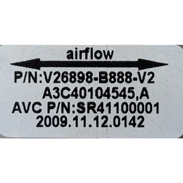 Радиатор A3C40104545, V26898-B888-V2, Fujitsu Primergy RX300 S5 TX200 S6
