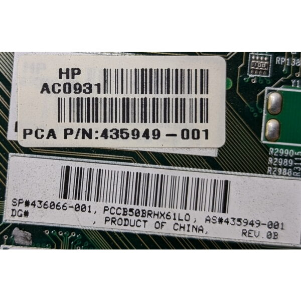 Материнская плата 435949-001, 436066-001, HP Proliant DL360 G5, Socket LGA771