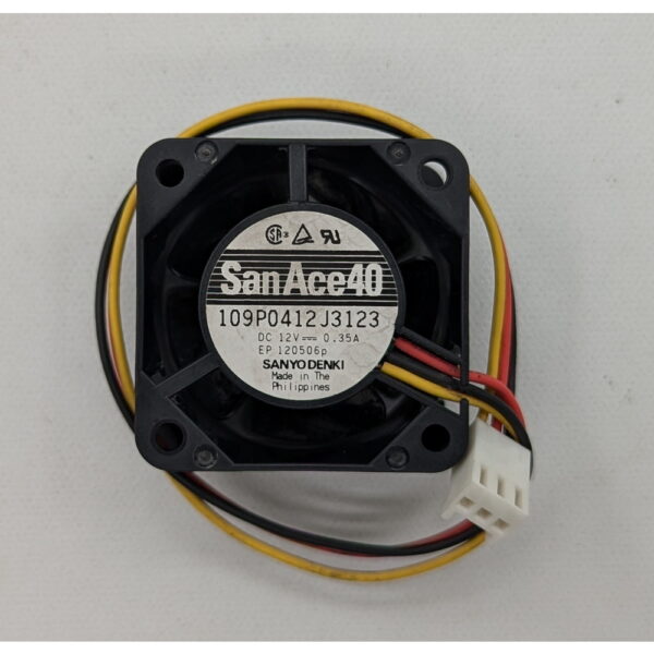 Вентилятор 109P0412J3123, SanAce, 40x28мм, 12V, 4.9W, 0.35A