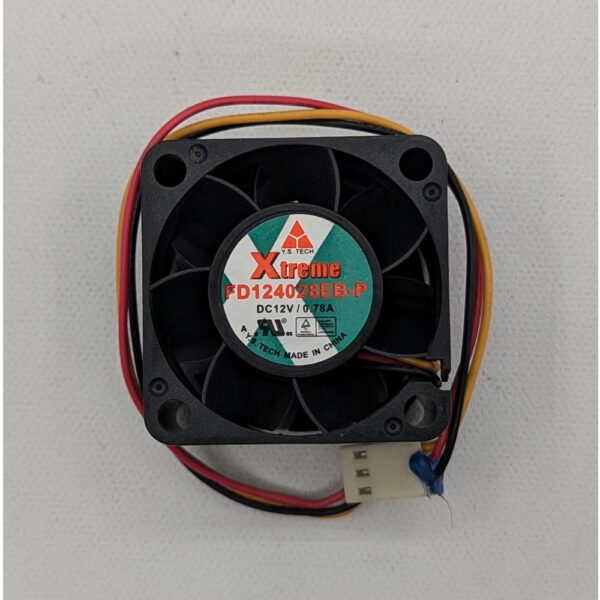 Вентилятор FD124028EB-P, Y.S TECH, 40x28мм, 12V, 3.12W, 0.78A