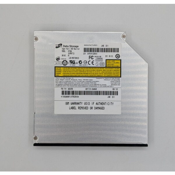 Привод DVD-RW 44W3256, 43W4648, GT30N, IBM X3550 M2, X3650 M3, SATA, 12.7