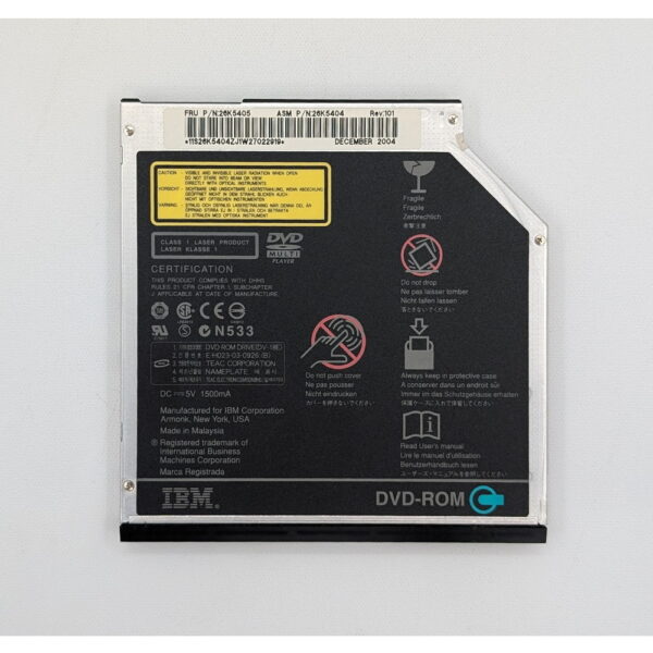 Привод DVD-RW 26K5404, 26K5405, DV-18E, TEAC, IBM, IDE