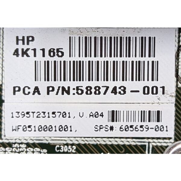 Материнская плата 588743-001, 605659-001, HP ProLiant BL460 G7, Socket LGA1366